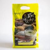 韩国谷物茶 丹特牌山药十五种谷物营养粉15谷茶 800g（20gX40支）