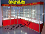 深圳精品展柜货架 玻璃展示柜钛合金 精品展示柜 商场精品展柜
