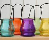 新款玻璃瓶透明装饰花瓶花器玻璃花盆彩色创意礼品淘宝道具拍摄