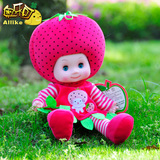 正品水果娃娃音乐布娃娃可爱洋娃娃玩具礼物智能会说话的芭比娃娃