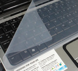 通用笔记本 台式机键盘膜 电脑键盘透明保护膜贴膜 10寸14寸15寸