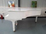 白色三角钢琴 二手钢琴回收租赁日本原装钢琴 雅马哈G3