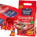 T韩国原装进口麦斯威尔速溶咖啡特浓100条装1200g批发低价促销
