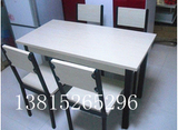 不锈钢快餐桌肯德基餐桌食堂餐桌椅，分体快餐桌，快餐桌椅。