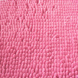 70*100cm粉红色 雪尼尔瑜珈地毯 圆形地垫 电脑椅垫 厨房餐厅椅垫
