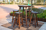园艺酒吧用品/实木家具/酒吧桌凳/高脚桌凳/休闲桌椅 户外桌椅