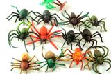 12只仿真软体实心仿真昆虫模型玩具蜘蛛动物玩偶 环保玩具