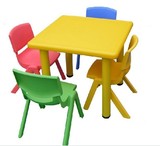 厂销 儿童桌椅 正方桌 幼儿园桌椅 学习桌 塑料桌子 小孩书桌