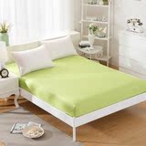全棉纯色床笠单件床套防滑席梦思保护套棕垫1.51.8m 2米床垫套