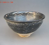 古玩收藏古董瓷器 宋代黑釉油滴碗4
