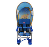 三立兴折叠式儿童安全座椅 电动车安全座椅 宝宝椅 配送专用雨篷