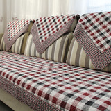 特价实木红木纯棉沙发垫坐垫布艺欧式田园防滑沙发套沙发巾飘窗垫