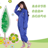 出口韩国成人雨衣连体电动车雨衣雨裤套装加厚厂家直销