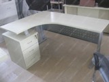 北京主管桌 单人位L型办公桌 屏风桌椅电脑桌1.4米职员办公工位桌
