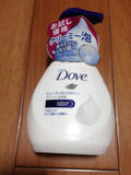 现货日本代购Dove多芬四分之一乳液成分牛奶泡沫洗面150g