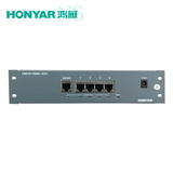 鸿雁H系列功能模块条 多媒体弱电布线箱模块 5口网络交换机