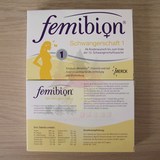 现货德国代购Femibion 800孕妇维生素叶酸1段 孕前-孕12周 2月量