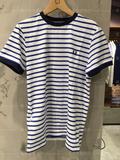 一毫子香港潮店 FRED PERRY 16夏 男装 细条纹麦穗短袖T恤9517