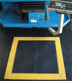 PVC拼装地板，锁扣塑胶地板抗疲劳地垫 地板胶 塑料地毯加厚4.5mm