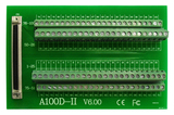 端子板 A100D-II   通用接线端子板，适用于全部100芯SCSI型头