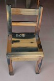 老船木椅子 特价实木靠背椅 茶桌椅餐椅 扶手主人椅 异形琵琶椅
