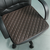 尊丽超纤皮椅垫办公室座椅垫电脑椅子垫沙发垫四季通用坐垫餐椅垫
