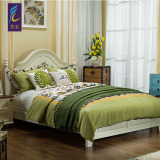样板间床品美式床上用品样板房床品卖场高档样板房床上用品八件套