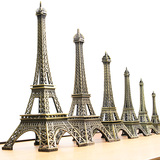 巴黎埃菲尔铁塔模型房间客厅欧式创意装饰品 服装店橱窗小摆件