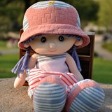 芭比公主公仔洋娃娃布娃娃可爱女孩玩具陪睡婴儿儿童毛绒玩具玩偶