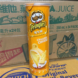 香港台湾版 进口零食美国Pringles品客薯片110g起司芝士味洋芋片