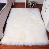 澳洲羊皮地毯 卧室床边地毯沙发地毯羊毛沙发垫 羊毛地毯飘窗定做