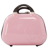 lulu熊12寸化妆箱包行李箱 ABS+PC旅行箱 登机箱子母箱小箱结婚箱