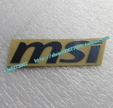 微星msi LOGO标志  MSI金属贴纸 笔记本电脑金属标贴 标签