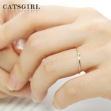 [RC4244][韩国进口*catsgirl饰品]14K金小钻超细戒指