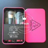 【JN style】韩国正品代购 3CE 粉色化妆刷套盒