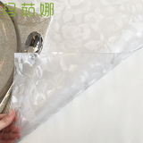 MRN玛茹娜玫瑰花软质玻璃塑料印花防水桌布桌垫水晶板隔热茶几垫