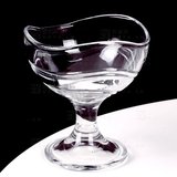 高品质玻璃冰淇淋杯雪糕杯意式风格曲线美 加厚款 125ML幸福里