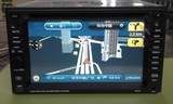 汽车音响主机宝来吉利远景金刚通用GPS导航车载DVDMP5视频播放器