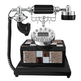 仿古电话机欧式电话机高档创意座机家用中式实木复古佳话坊电话机