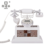 仿古电话机欧式电话机高档时尚创意座机实木复古精美佳话坊电话机