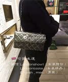 英国代购chanel /香奈儿 2016新品 金属色女士链条经典肩包