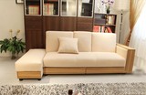 日式多功能组合沙发床 布艺折叠沙发床 小户型沙发 带抽屉可拆洗