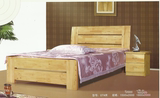 四川成都 实木床 双人床 全实木床 全柏木床 硬板床