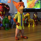 现货迪士尼正版 疯狂动物城 zootopia 狐狸尼克 Nick 公仔手办