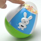 大号婴儿不倒翁玩具 小兔子叮咚不倒翁 婴儿童益智玩具0-1岁