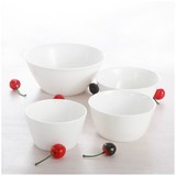 特价出口日式骨质瓷餐具实用碗套装纯白吃饭碗汤碗大泡面碗东阳碗