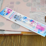 日本进口可乐CLOVER正品手工用双头气消笔 水洗笔 水消笔 24-436