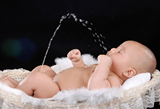 可爱宝宝画胎教海报定做 准妈妈孕妇必备 宝宝照片写真挂画订制31