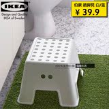 IKEA宜家代购 伯蒙 踏脚凳 儿童小凳子创意 浴室防滑凳坐 踏脚凳