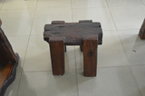 全实木板凳老船木条凳中式仿古换鞋凳小户型茶几凳原木餐桌椅家用